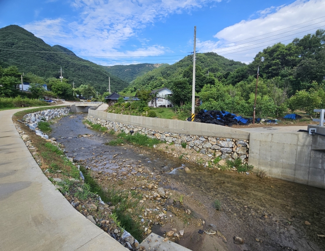 금산군, 개삼천 소하천 정비사업