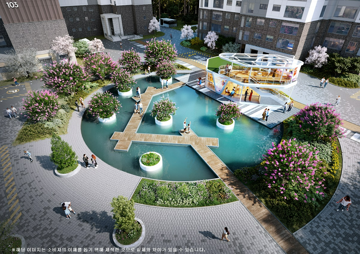 탑석 푸르지오 파크7 아쿠아 포레스트.(사진=대우건설)