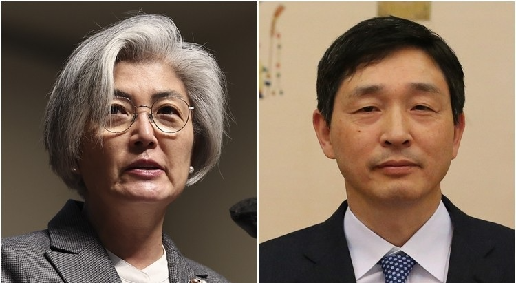 주미대사 강경화·주일대사 이혁 내정자(사진=연합뉴스)