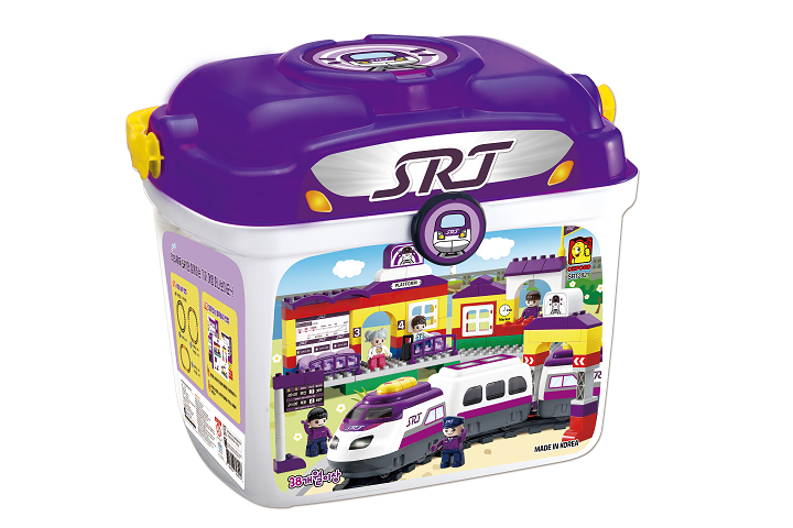 SRT 열차 블록세트 신제품.(사진=SR)