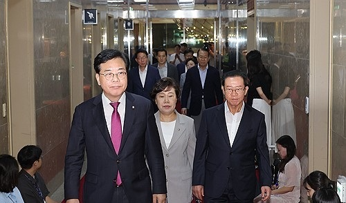 우원식 국회의장 방문하는 국민의힘(사진=연합뉴스)
