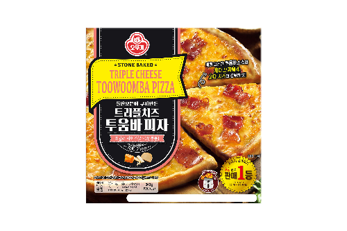 ㈜오뚜기, ‘트리플치즈 투움바피자’ 선보여