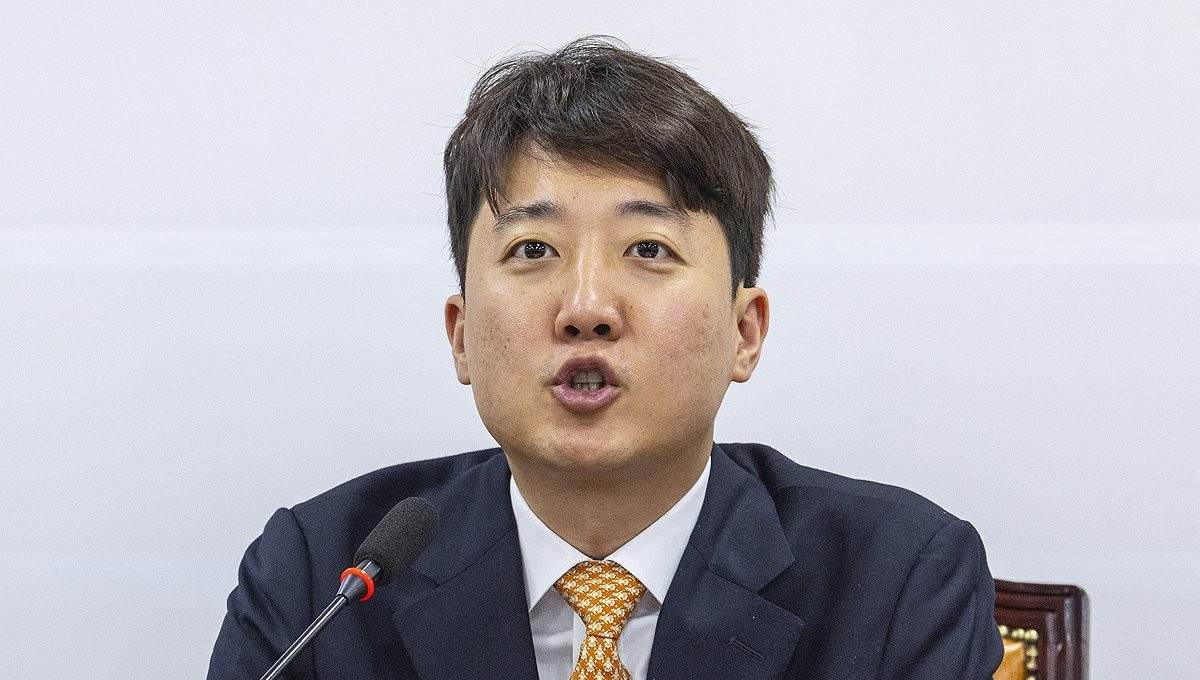 개혁신당 최고위에서 발언하는 이준석 대표(사진=연합뉴스)