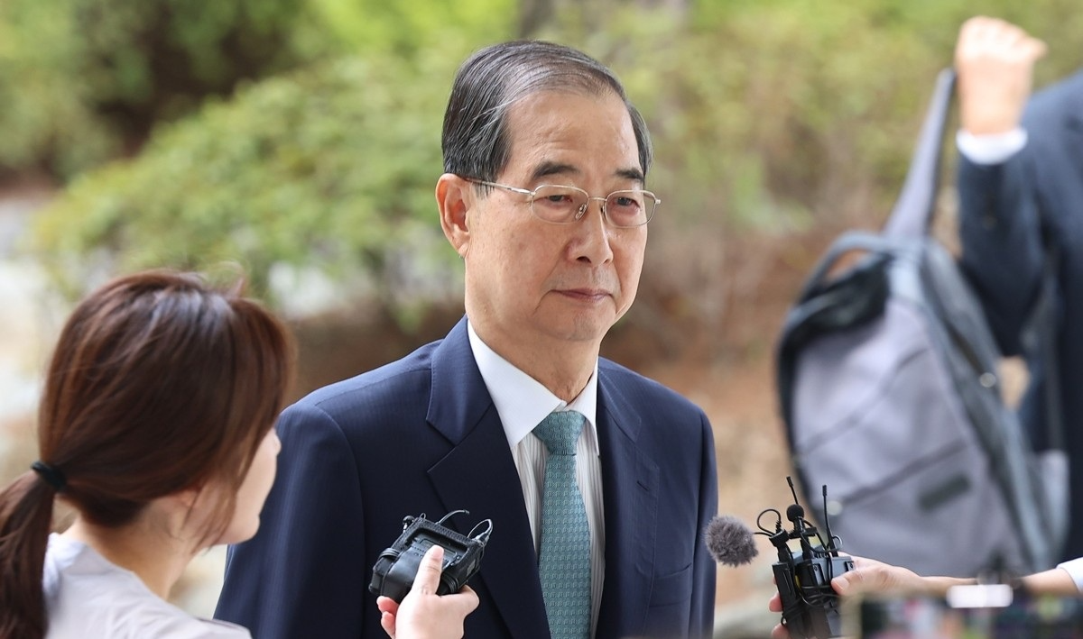 한덕수 전 총리, 특검 출석(사진=연합뉴스)