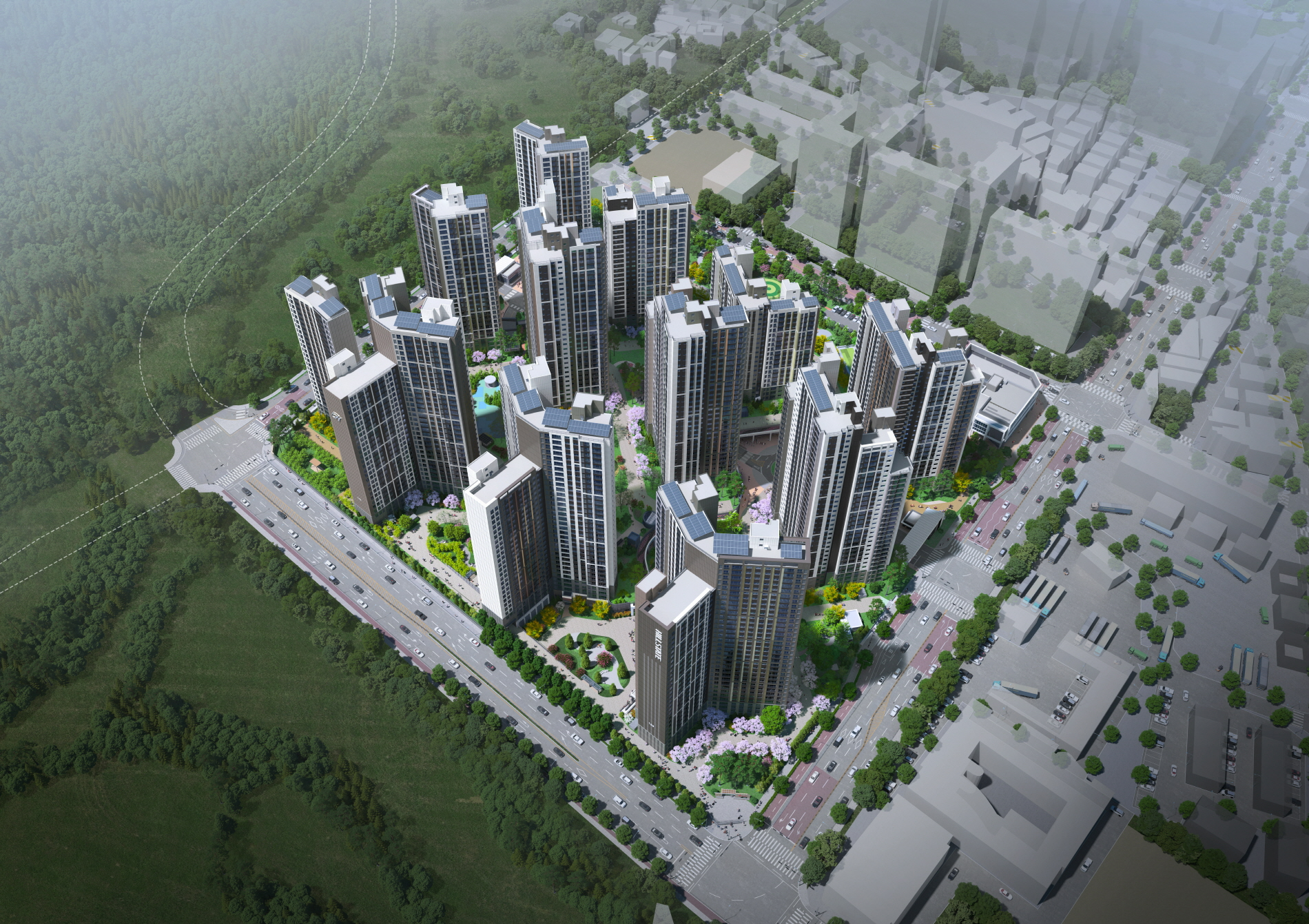 힐스테이트 회룡역파크뷰 조감도.(사진=현대건설)