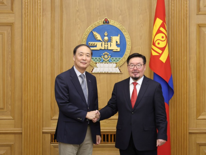 장원삼 코이카 이사장, 몽골 방문해  ‘지속가능한 디지털·녹색경제’ 전략적 협력 강화