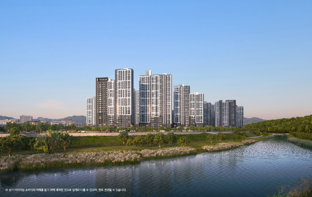 더샵 신문그리니티 2차 투시도.(사진=포스코이앤씨)