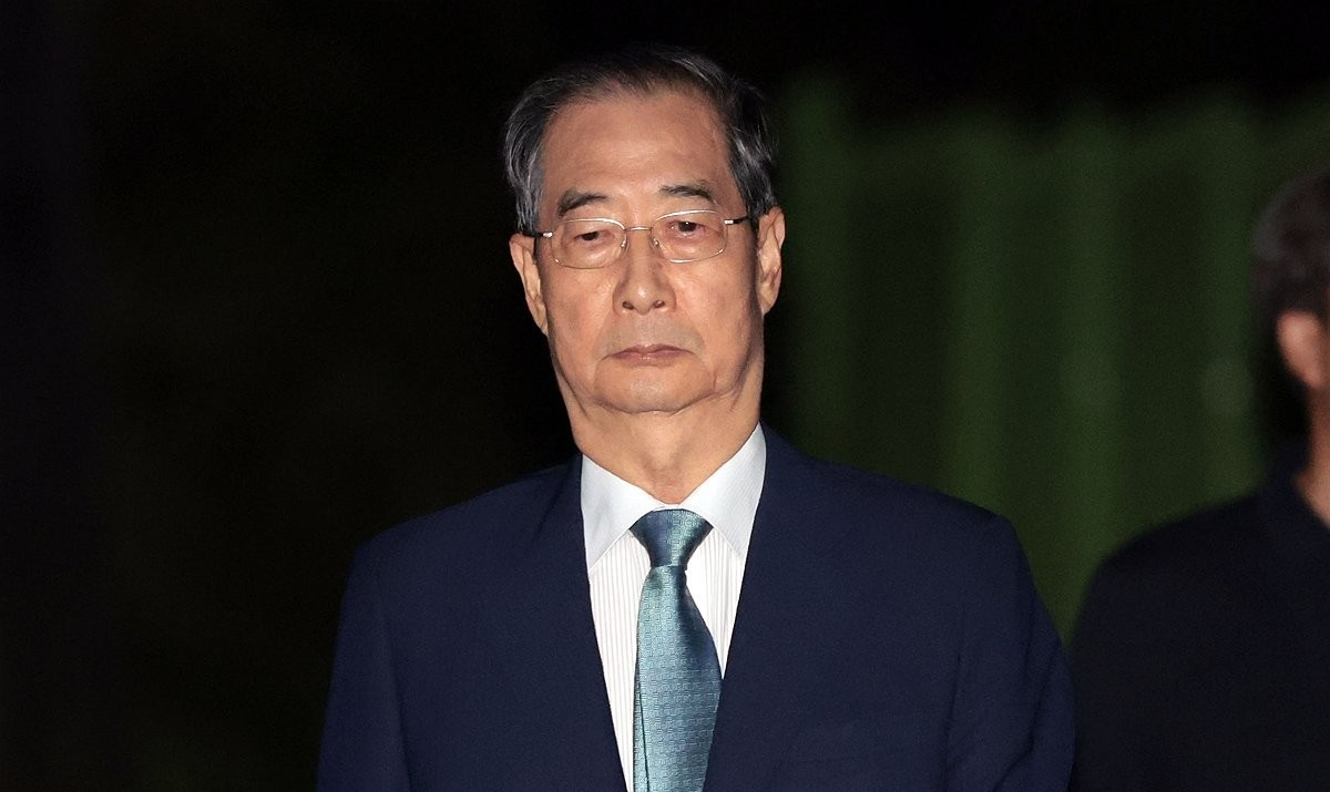 구속 면한 한덕수 전 총리(사진=연합뉴스)