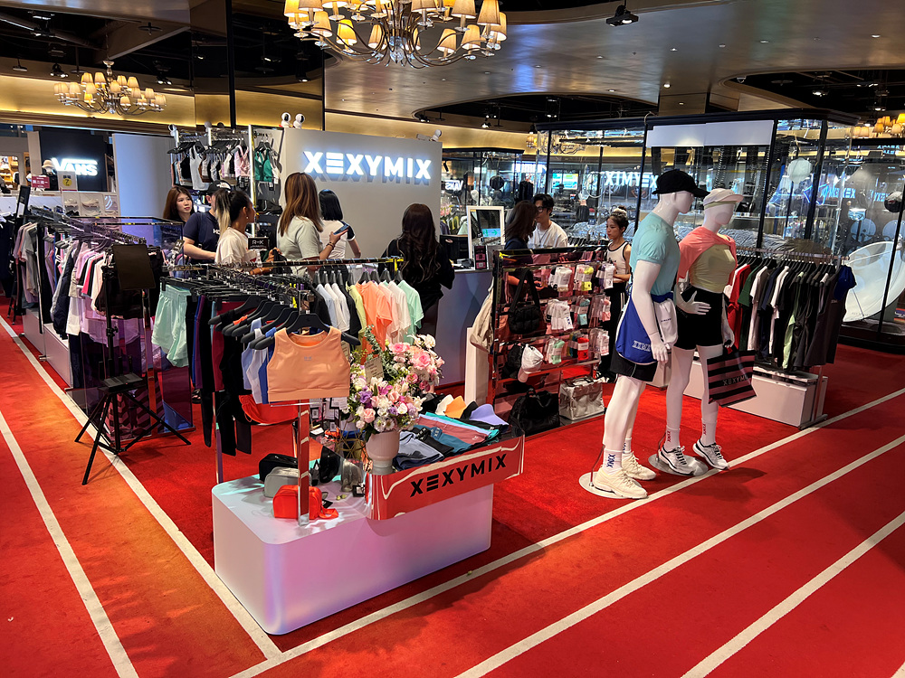 젝시믹스, 대만 수도 타이베이 정규매장 3호 열어