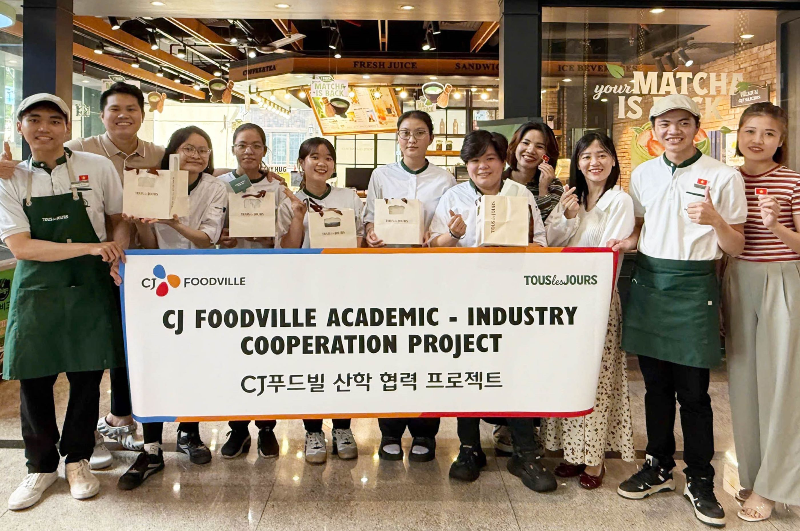 CJ푸드빌, 베트남서 산학 협력 통해 청년 채용 확대
