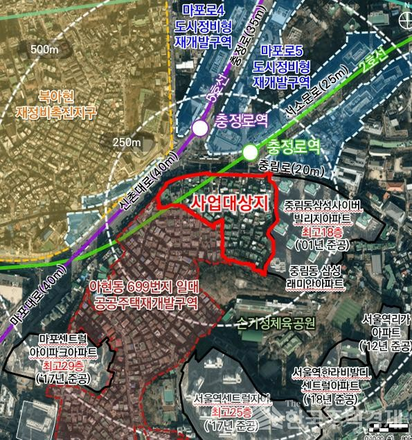 중림동 398번지 일대 재개발 위치도.(사진=서울시)