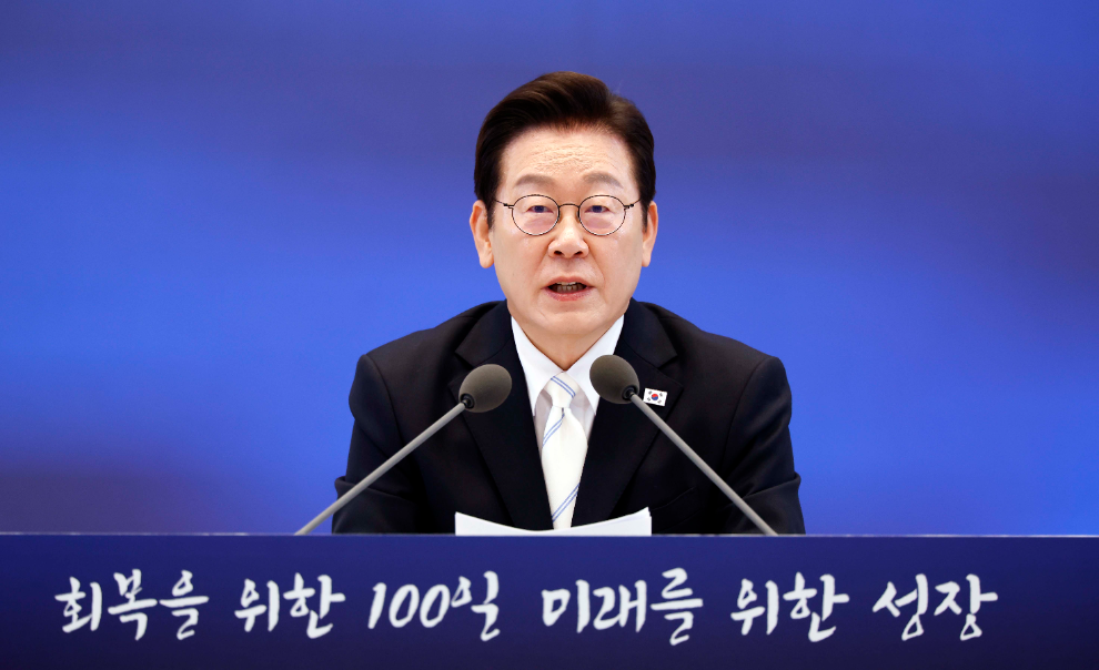 이재명 대통령, 취임 100일 기자회견(사진=연합뉴스)