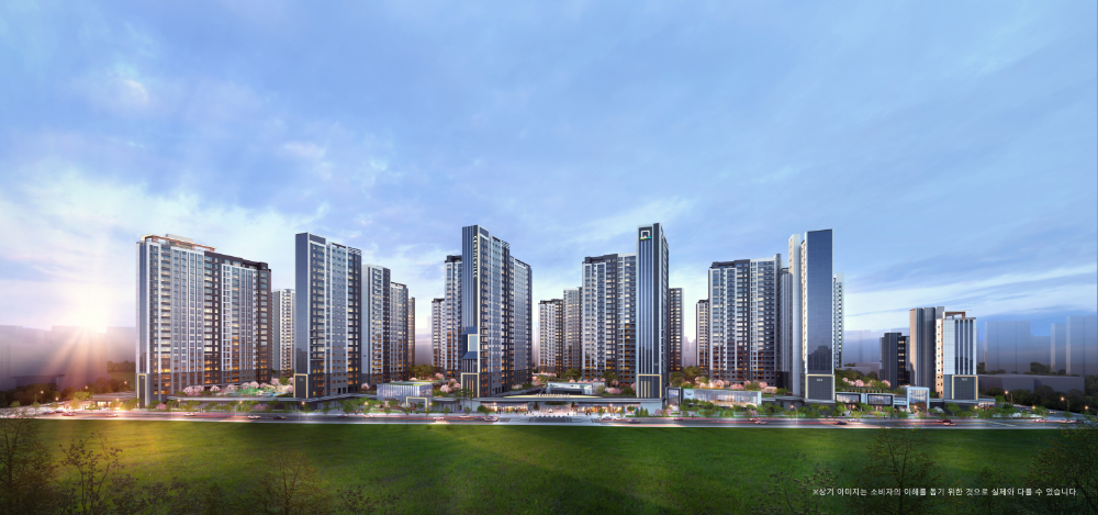 검단 센트레빌 에듀시티 투시도.