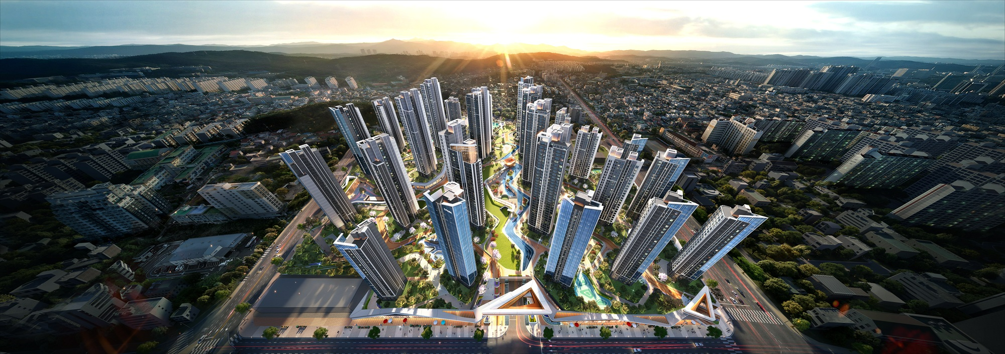 대전 변동 A구역 재개발 정비사업 조감도.(사진=HDC현대산업개발)