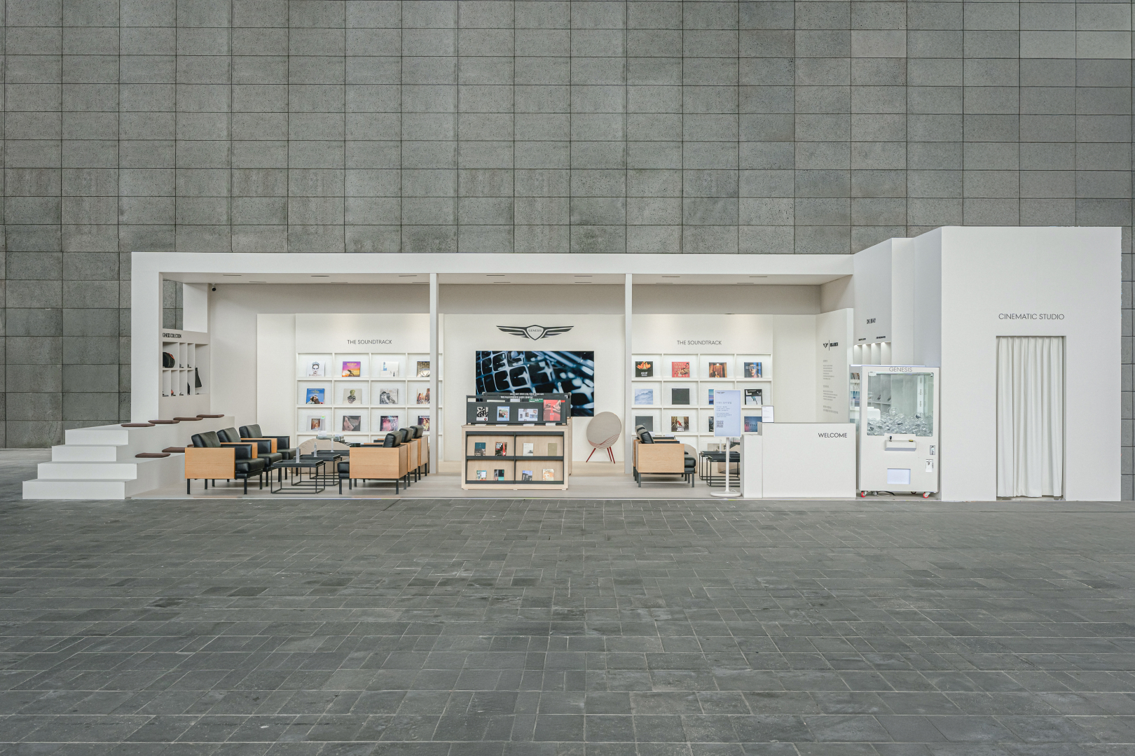 제30회 부산국제영화제 <제네시스 퍼블릭 부스> 전경.(사진=제네시스)