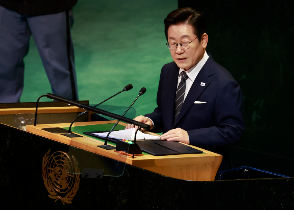 이재명 대통령, 유엔 기조연설(사진=연합뉴스)