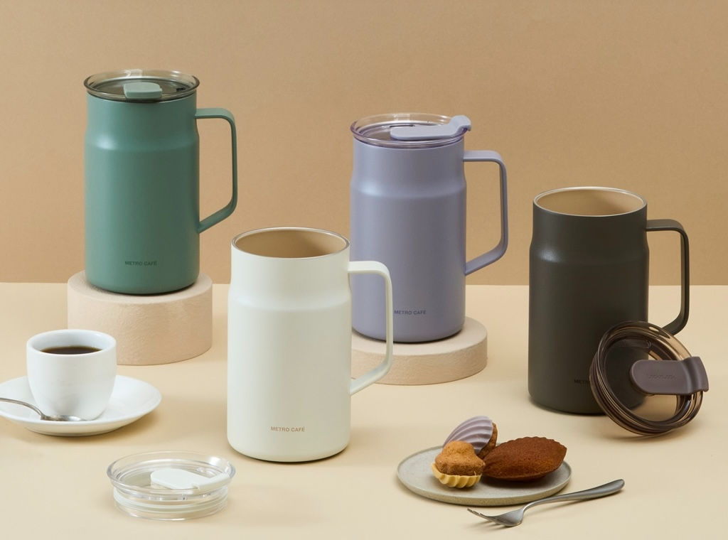 락앤락, ‘메트로 카페 머그 세라믹 텀블러’ 선보여