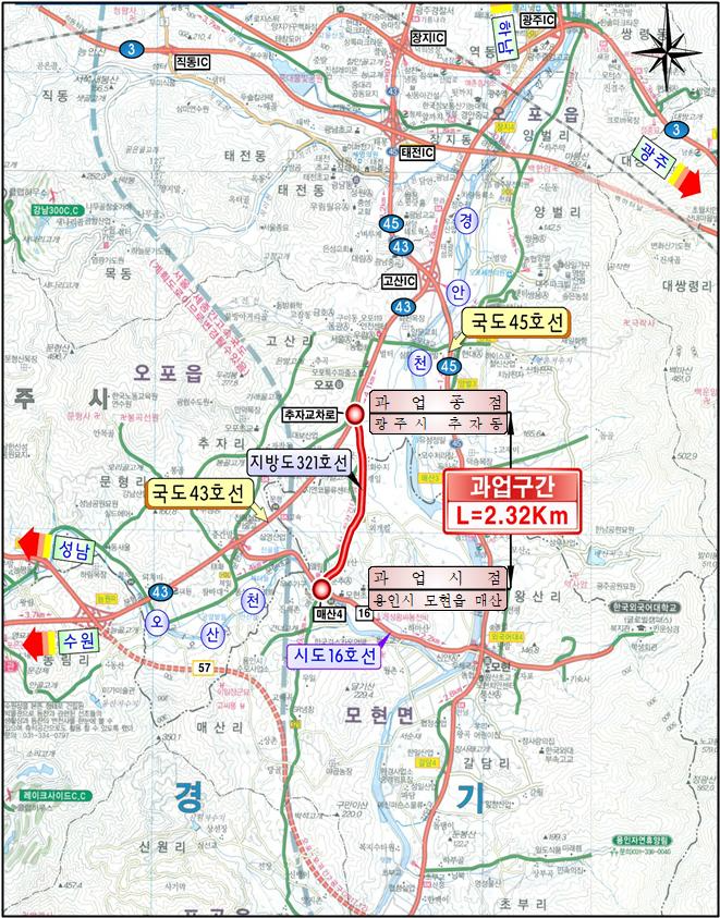 위치도(매산~일산)