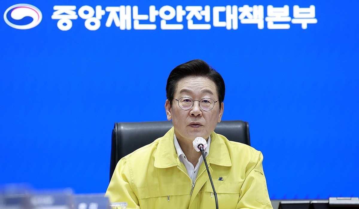 이재명 대통령, 국정자원 화재 관련 중대본 회의 주재(사진=연합뉴스)