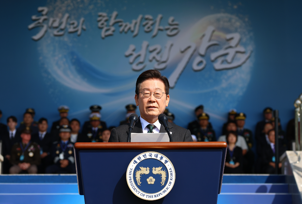 기념사하는 이재명 대통령(사진=연합뉴스)