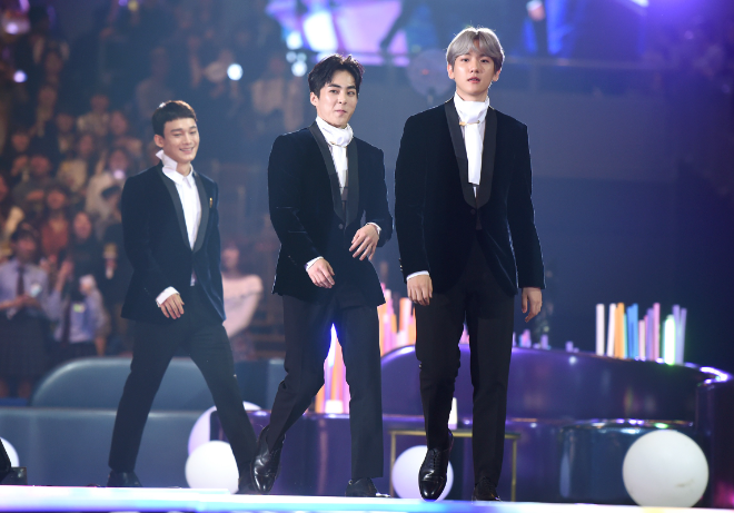 엑소 첸백시.(사진=Mnet)