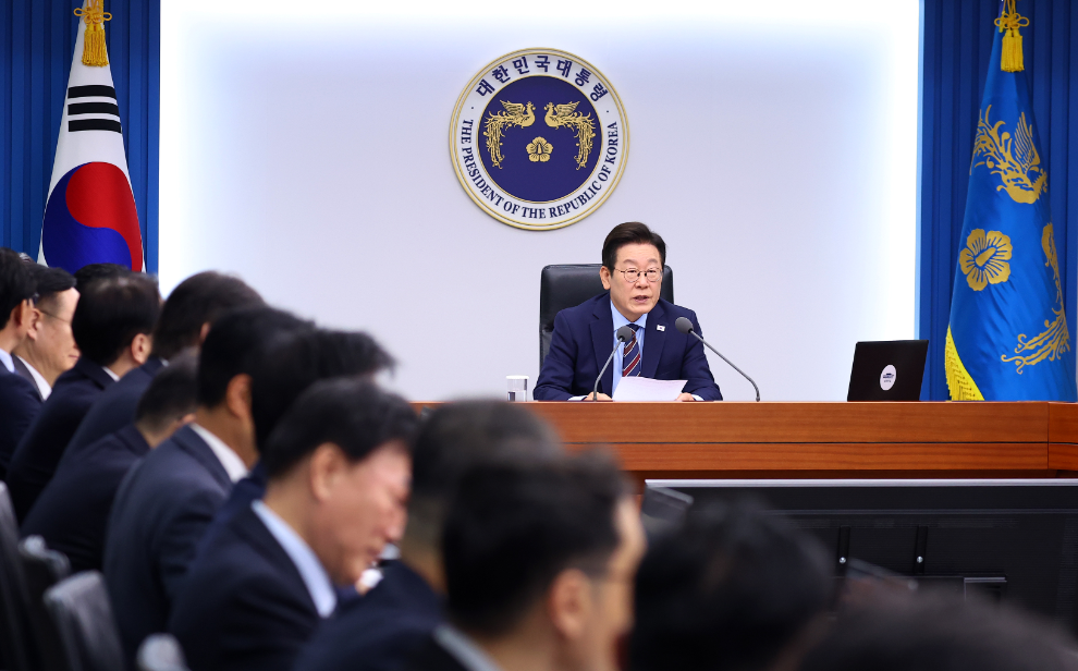 수석보좌관회의서 발언하는 이재명 대통령(사진=연합뉴스)