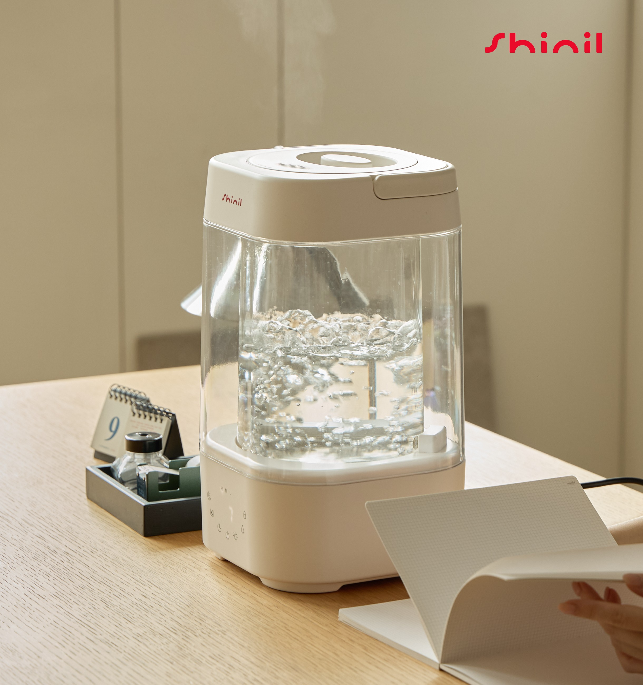 신일전자, 4L 가열식 가습기 출시