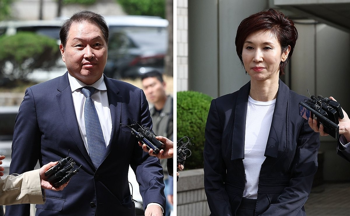 최태원-노소영(사진=연합뉴스)