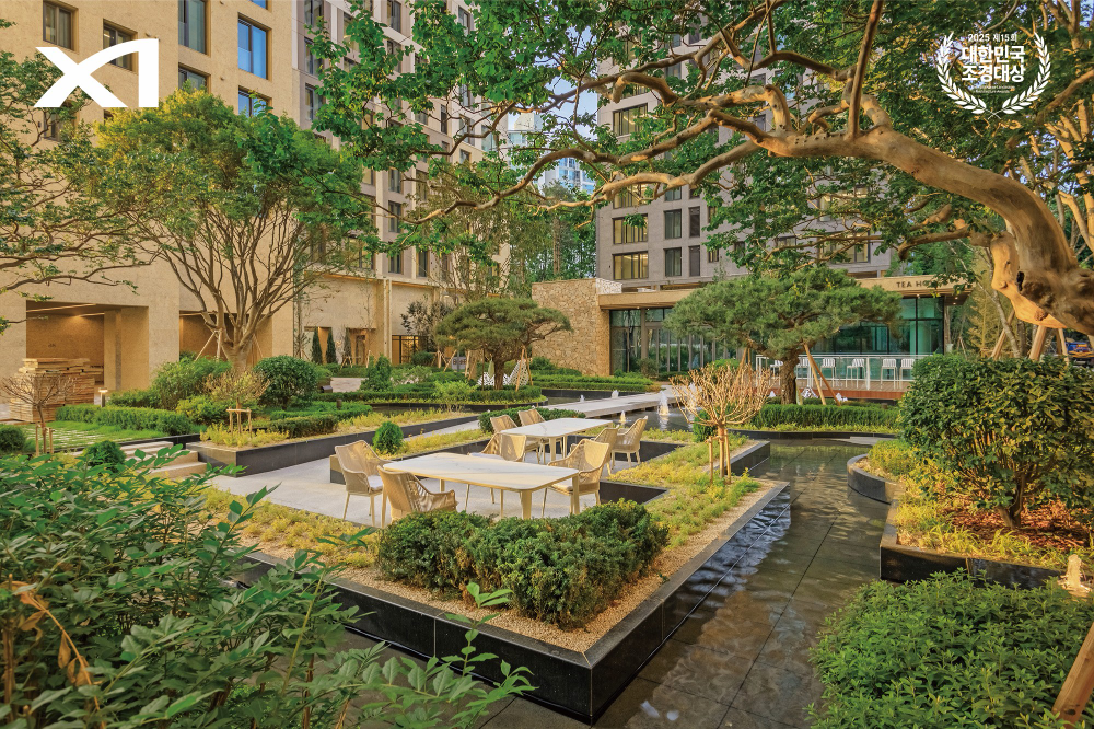 2025년 제15회 대한민국 조경대상에서 국토교통부 장관상 수상한 ‘메이플자이’.(사진=GS건설)