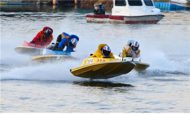지난해 열린 쿠리하라배 특별경정 경주 장면 .(사진=국민체육진흥공단)