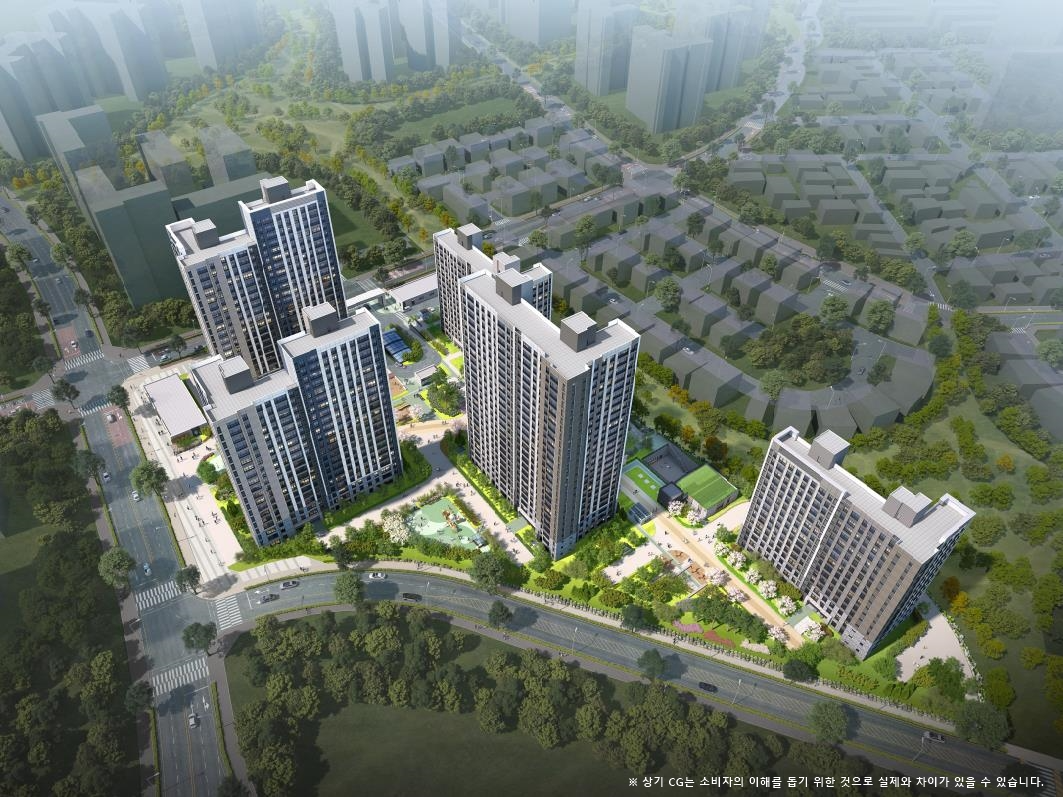 시흥거모 엘가 로제비앙 조감도.