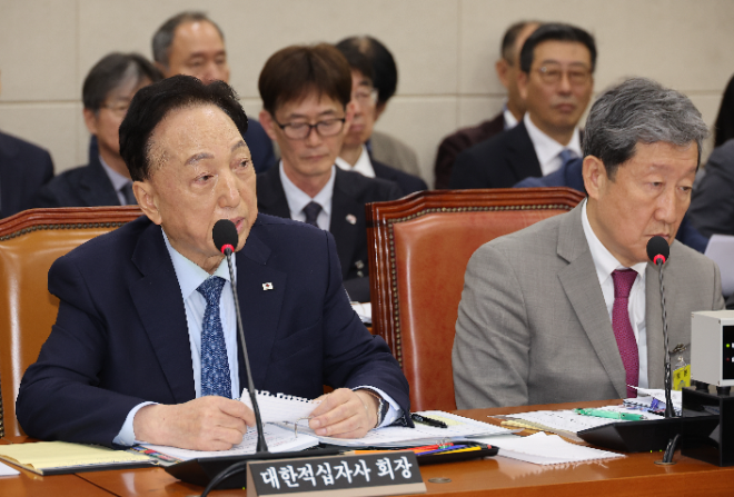 김철수 대한적십자사 회장. 사진=연합뉴스