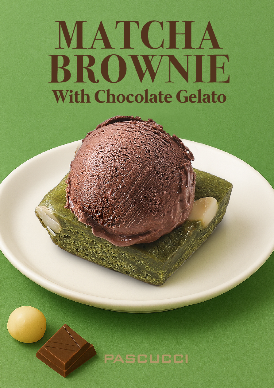 파스쿠찌, 말차 브라우니 신제품 출시