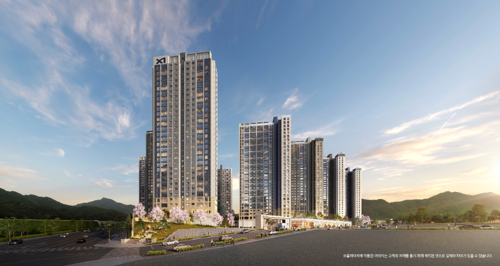 북오산자이 리버블시티 투시도.(사진=GS건설)