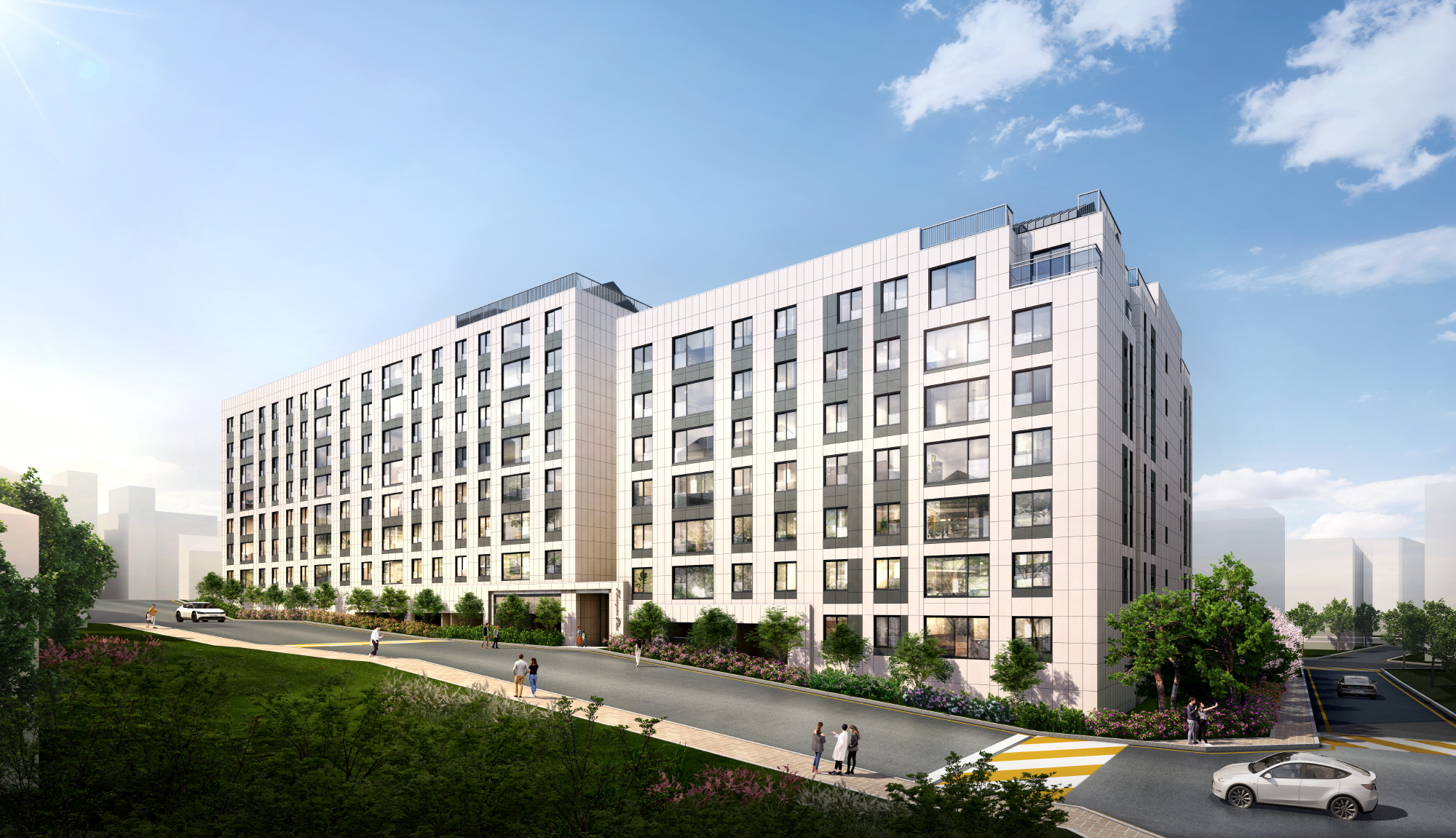 해링턴 플레이스 서초 투시도.