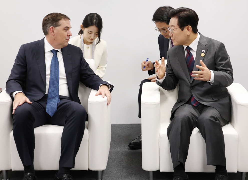 이재명 대통령, 아마존웹서비스 CEO 접견(사진=연합뉴스)