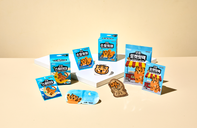 동국제약, ‘굿잠X무직타이거 콜라보레이션 3종’ 출시