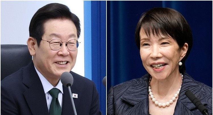 이재명 대통령과 다카이치 사나에 일본 총리(사진=연합뉴스)