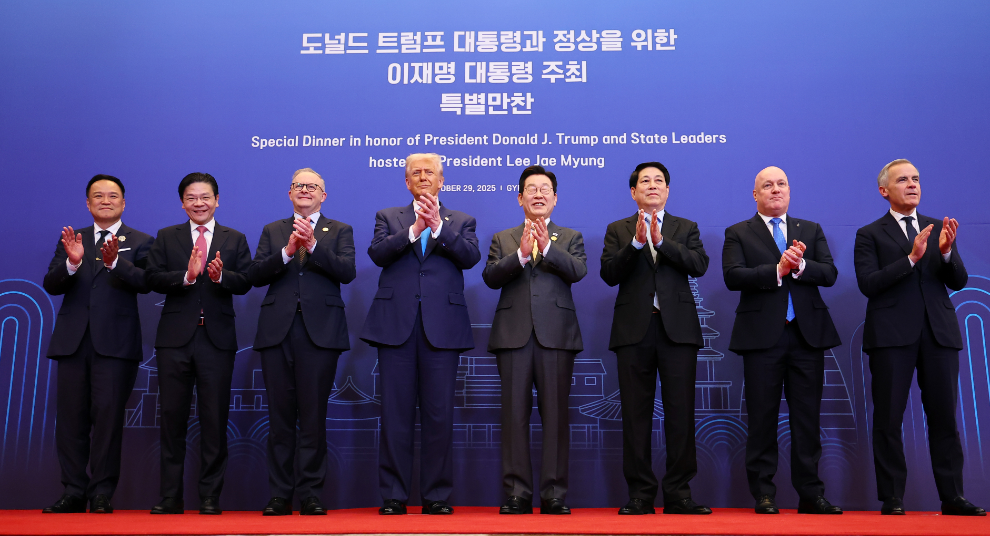 이재명 대통령, 정상들과 기념촬영(사진=연합뉴스)