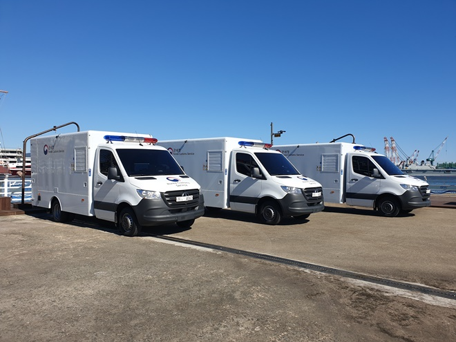 신규 도입 차량형검색기.(제공=부산본부세관)