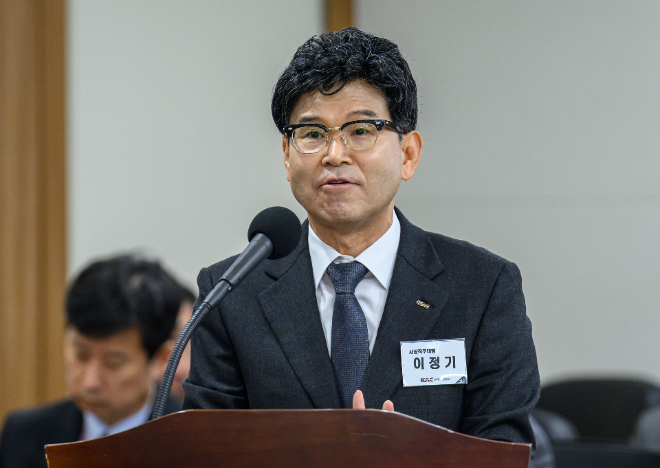 한국공항공사 이정기 사장 직무대행. 사진=연합뉴스