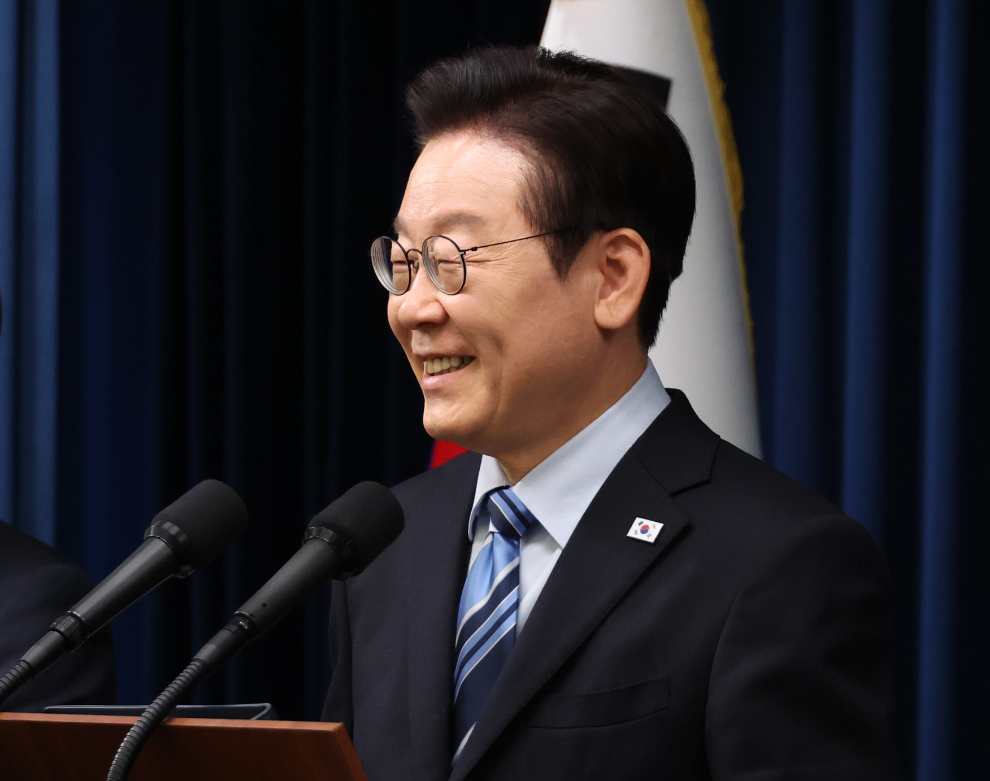 한미 팩트시트 타결 발표, 취재진 질문에 답하는 이재명 대통령(사진=연합뉴스)