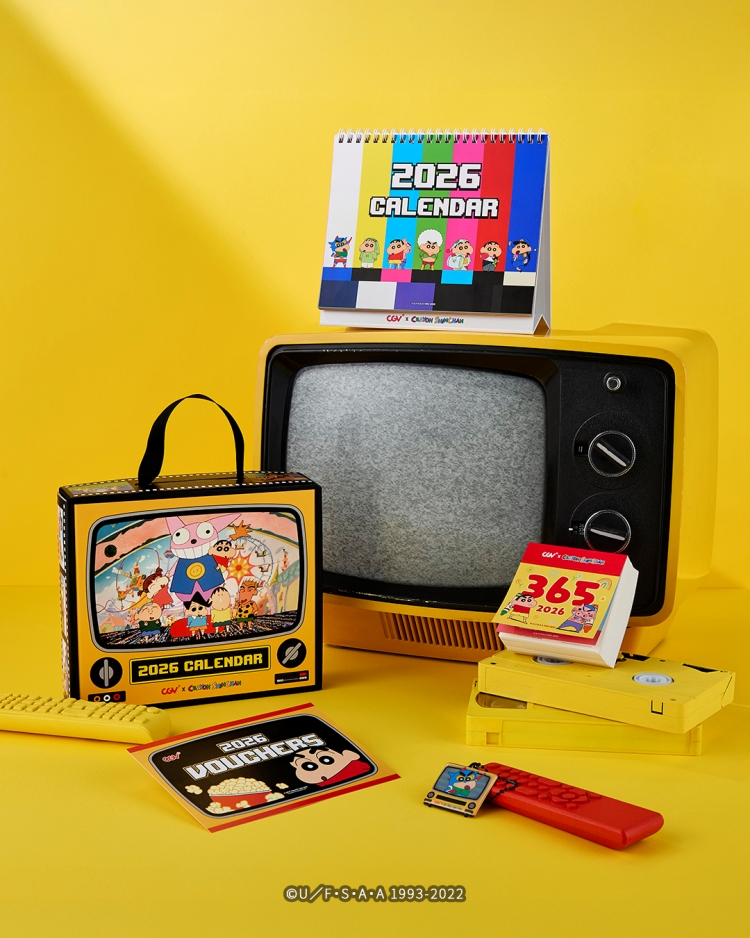 CGV, 2026 짱구 달력 출시