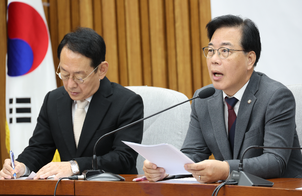 발언하는 송언석 원내대표.(사진=연합뉴스)