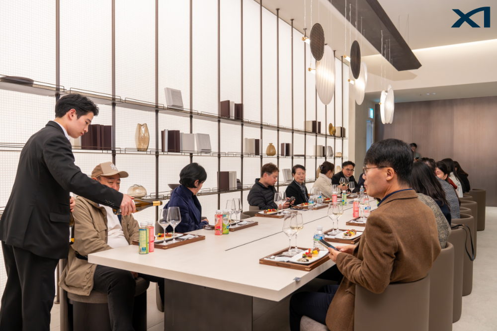 15일 자이갤러리에서 진행된 ‘자이안데이’ 행사 모습.(사진=GS건설)