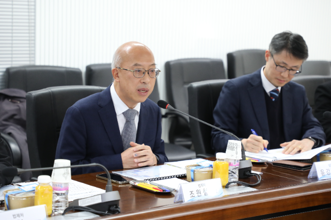 벱제처, 보건복지부·한국보건의료정보원의 보건의료데이터 활용 관련 현장 간담회 전경. (사진=법제처)