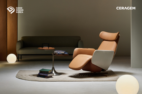 세라젬 셀트론 순환 체어, 2025 굿디자인 코리아 특허청장상 수상