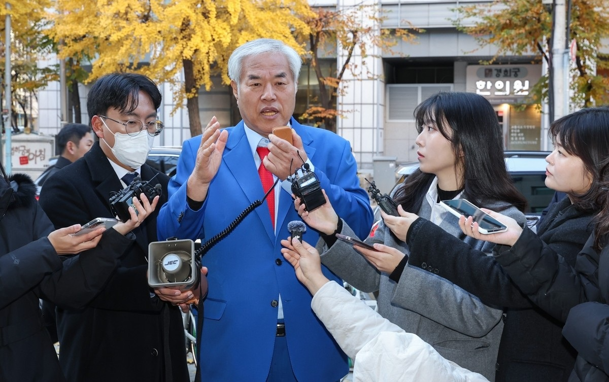 발언하는 전광훈 목사(사진=연합뉴스)