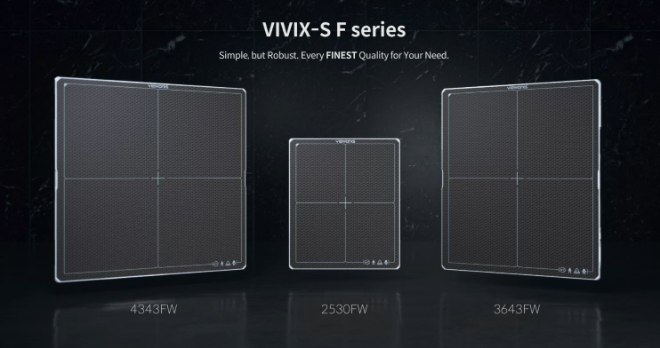 뷰웍스 정지영상 엑스레이 디텍터, 'VIVIX-S F' 시리즈.(사진=뷰웍스)