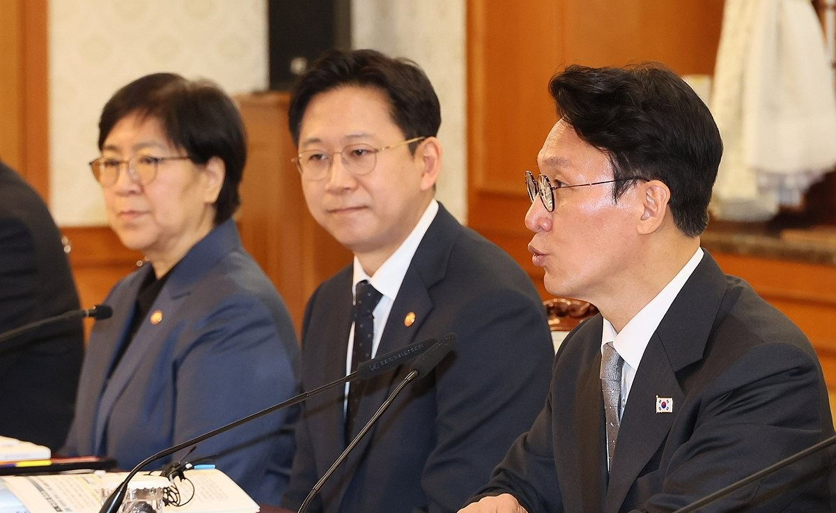 과학기술관계장관회의, 발언하는 김민석 국무총리(사진=연합뉴스)